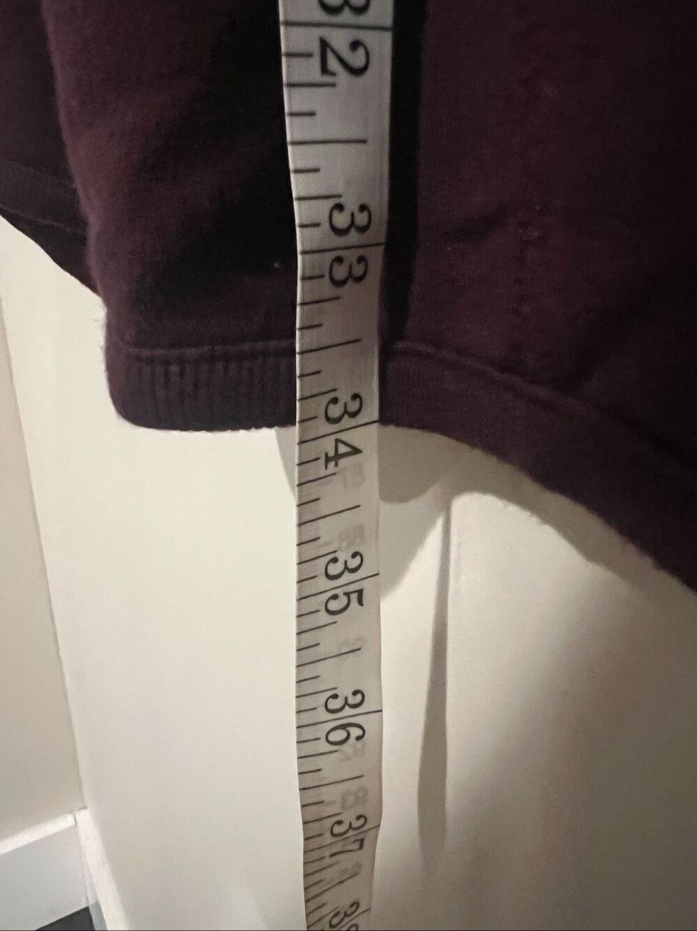 Athleta Solitude Hoodie Sweatshirt Dress Purple Aubergine Sz M Made of Plush Nir - Picture 5 of 9